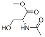 (R) 2-乙酰氨基-3-羟基丙酸甲酯, 288402-26-6, 结构式