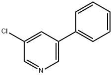 3-氯-5-苯基吡啶, 292068-12-3, 结构式