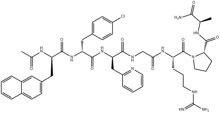 LUTEINIZING HORMONE-RELEASING HORMONE ANTAGONIST, 292141-31-2, 結(jié)構(gòu)式