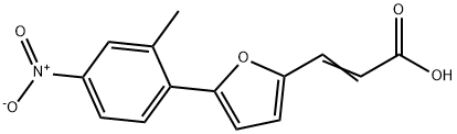 3-[5-(2-甲基-4-硝基-苯基)-2-呋喃], 292641-22-6, 结构式