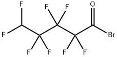 5H-OCTAFLUOROPENTANOYL BROMIDE, 376-69-2, 结构式