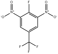 3,5-二硝基-4-氟三氟甲苯, 393-76-0, 结构式