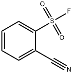 2-Cyanobenzenesulfo<i></i>nyl fluoride
 


   
, 395-46-0, 结构式