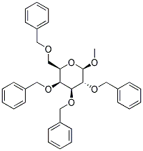甲基 2,3,4,6-四-O-芐基-BETA-D-吡喃半乳糖苷, 3879-79-6, 結(jié)構(gòu)式