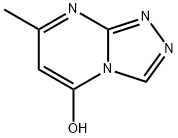 5-甲基-7-羟基-1,2,4-噻唑并[1,5-A]嘧啶, 3886-55-3, 结构式