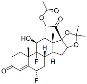醋酸氟轻松氢化杂质, 3932-49-8, 结构式
