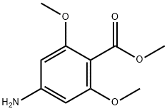 4-氨基-2,6-二甲氧基苯甲酸甲酯, 3956-34-1, 结构式