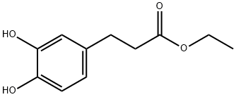 二氢咖啡酸乙酯, 3967-57-5, 结构式