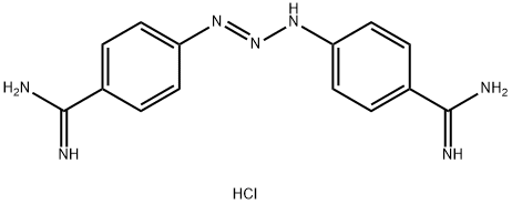 三氮脒二盐酸盐溶液, 100PPM, 31384-83-5, 结构式