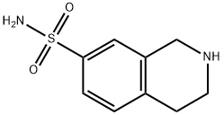 1,2,3,4-TETRAHYDROISOQUINOLINE-7-SULFONAMIDE, 31404-61-2, 结构式