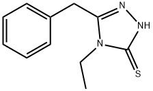 5-苄基-4-乙基-4H-[1,2,4]三唑-3-硫醇, 31405-22-8, 结构式
