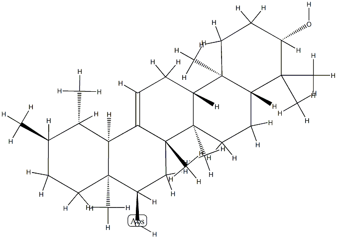 榄香树脂醇, 31575-82-3, 结构式