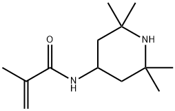 4-Methacrylamido-2,2,6,6-tetramethylpiperidine, 31582-46-4, 结构式