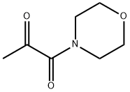 1-吗啉-1,2-丙二酮, 38382-92-2, 结构式