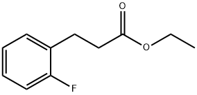 3-(2-氟苯基)丙酸乙酯, 39856-89-8, 结构式