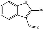 2-溴苯并噻吩-3-甲醛, 39856-98-9, 结构式