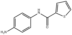 N-(4-氨基苯基)噻吩-2-甲酰胺, 39880-86-9, 结构式