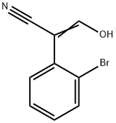 2-(2-Bromophenyl)-3-hydroxyprop-2-enenitrile, 301373-09-1, 结构式