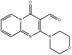 2-(4-吗啉基)-4-氧代-4H-吡啶并[1,2-A]嘧啶-3-甲醛, 302326-01-8, 结构式