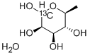 D-葡萄糖醛酸杂质13-1-13C(L鼠李糖一水合物-1-13C), 478511-48-7, 结构式