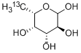 6-DEOXY-L-[6-13C]GALACTOSE, 478518-51-3, 结构式
