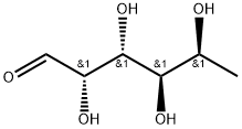 6-DEOXY-L-[UL-13C6]GALACTOSE, 478518-52-4, 结构式