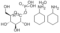 ALPHA-D-[1-13C]GLUCOPYRANOSYL 1-PHOSPHATE DICYCLOHEXYLAMMO<i></i>NIUM SALT, MONOHYDRATE, 478518-99-9, 结构式