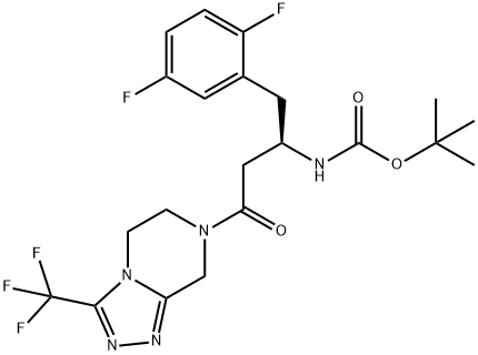 Sitagliptin Impurity 8, 486460-22-4, 结构式