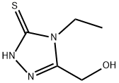 (4-乙基-5-巯基-4H-1,2,4-三唑-3-基)甲醇, 497854-97-4, 结构式