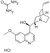 尿素金雞納鹼鹽酸鹽, 549-52-0, 結(jié)構(gòu)式