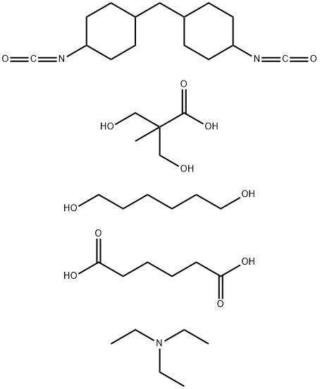 己二酸與1,6-己二醇、3-羥基-2-(羥甲基)-2-甲基丙酸和1,1