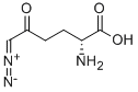 6-DIAZO-5-OXO-D-NORLEUCINE, 71629-86-2, 结构式