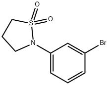 N-(3-溴苯基)-1,3-丙磺胺, 71703-15-6, 结构式