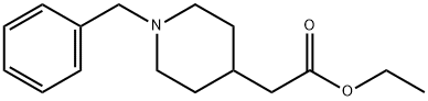 2-(1-苄基哌啶-4-基)乙酸乙酯, 71879-59-9, 结构式