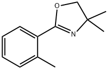 4,5-DIHYDRO-4,4-DIMETHYL-2-O-TOLYLOXAZOLE, 71885-44-4, 结构式