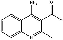 1-(4-氨基-2-甲基喹啉-3-基)乙-1-酮, 71993-15-2, 结构式