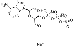 腺苷-5`-三磷酸钠盐,高碘酸氧化过的, 71997-40-5, 结构式