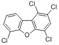 1,2,4,6-TETRACHLORODIBENZOFURAN, 71998-73-7, 结构式