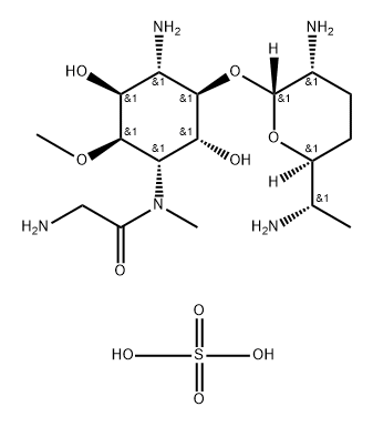 ASTROMICIN SULFATE, 72275-67-3, 结构式