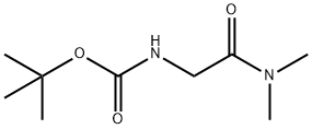 N-[2-(二甲氨基)-2-氧乙基]-氨基甲酸-1,1-二甲基乙酯, 72287-76-4, 结构式