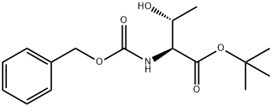 ((苄氧基)羰基)-L-苏氨酸叔丁酯, 72289-51-1, 结构式