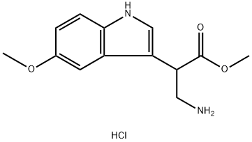 吲哚瑞酯盐酸盐, 72318-55-9, 结构式