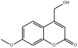 4-(羥甲基)-7-甲氧基-2H-苯并吡喃-2-酮, 72433-26-2, 結(jié)構(gòu)式