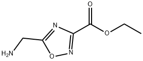 5-(氨基甲基)-1,2,4-恶二唑-3-羧酸乙酯, 736926-14-0, 结构式