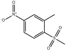 2-甲砜基-5-硝基甲苯, 736997-98-1, 结构式