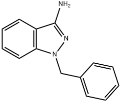 1-苄基-1H-吲唑-3-胺, 28519-78-0, 结构式