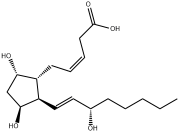 2,3-DINOR-11BETA-PROSTAGLANDIN F2ALPHA, 240405-20-3, 结构式