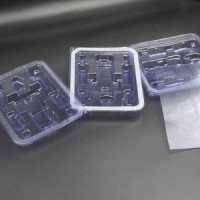 One-stop Customized Thermoforming Transparent Blue Cover Vacuum Forming Product, Medical Equipment S