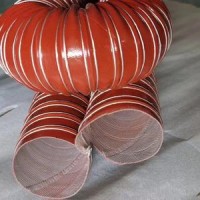 High-Temperature Flexible Braided Silicone Vacuum Hose Conductive Rubber Air Duct Vacuums Smooth Cus