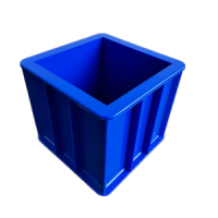 Concrete Touch Fiberglass Plastics Thermoforming Concrete Test Cube Mould